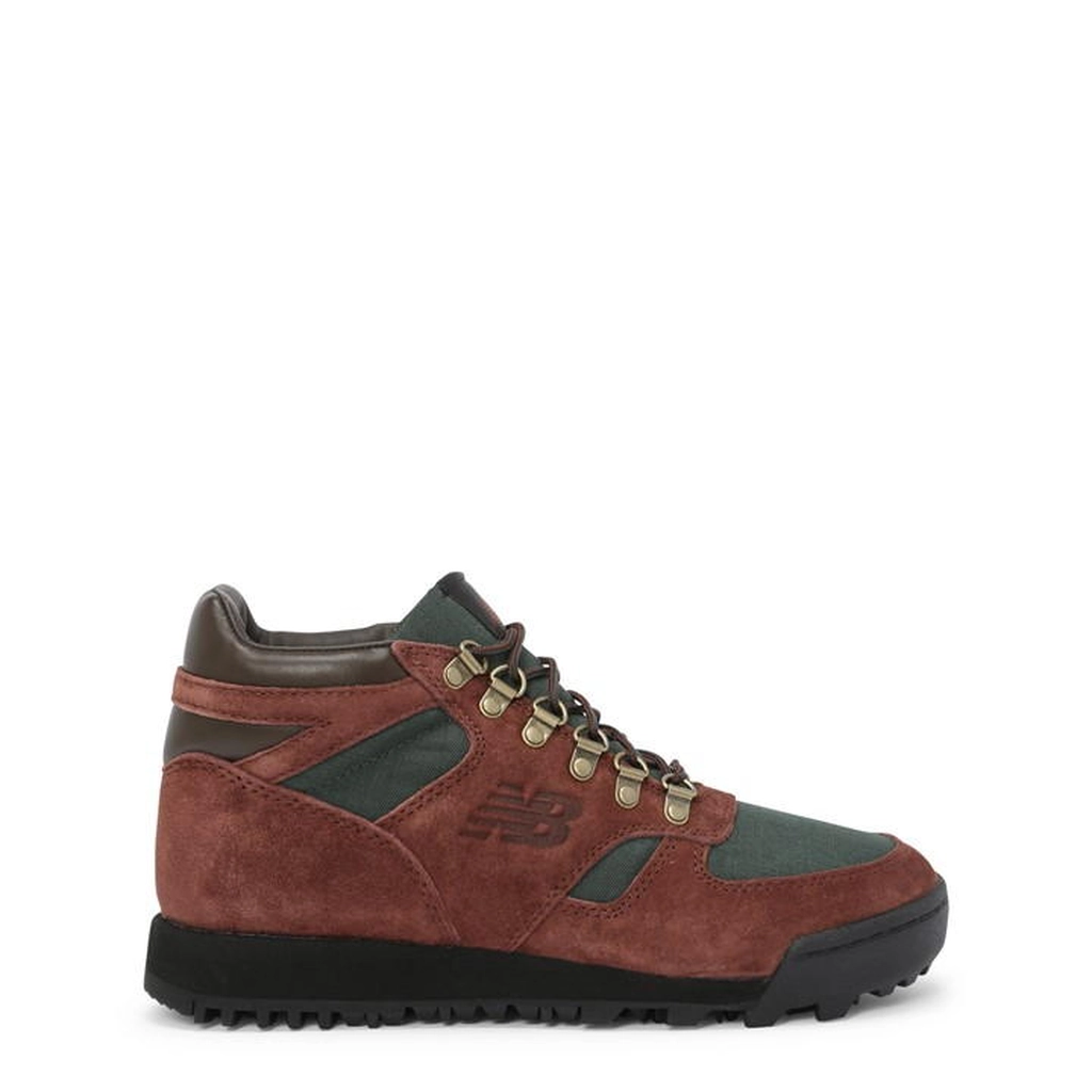 New Balance Rainier Suede High Top Sneakers - Brown
